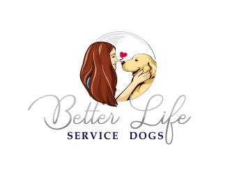 Better Life Service Dogs logo design by veron