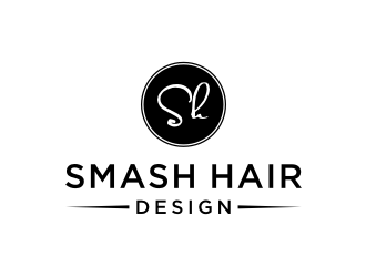 Smash Hair Design logo design by asyqh