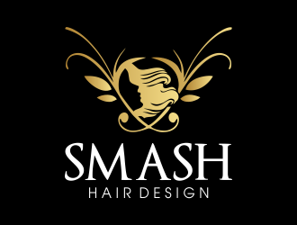 Smash Hair Design logo design by JessicaLopes
