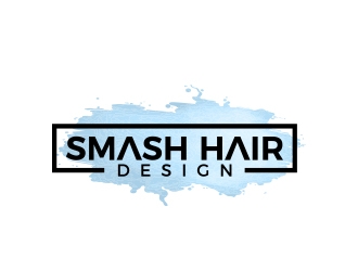 Smash Hair Design logo design by MarkindDesign