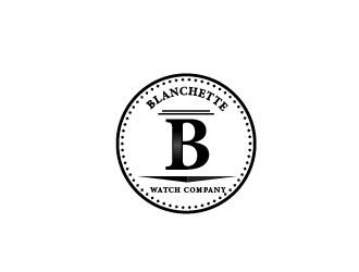 Blanchette Watch Company logo design by art-design