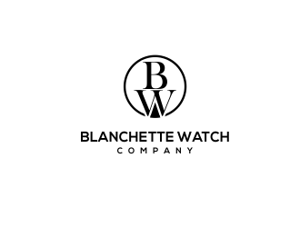 Blanchette Watch Company logo design by kopipanas