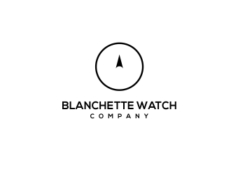 Blanchette Watch Company logo design by kopipanas