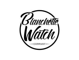 Blanchette Watch Company logo design by Kanya