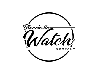 Blanchette Watch Company logo design by Kanya