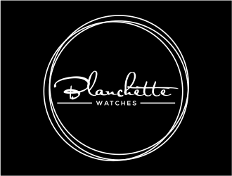 Blanchette Watch Company logo design by cintoko
