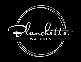 Blanchette Watch Company logo design by cintoko
