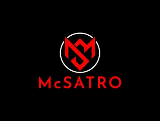 McSatro logo design by Akhtar