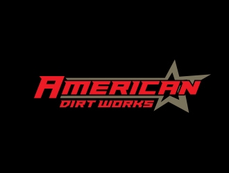 American Dirt Works LLC logo design by MarkindDesign