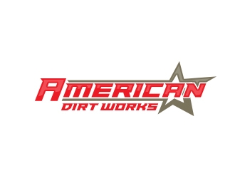 American Dirt Works LLC logo design by MarkindDesign