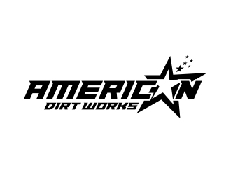 American Dirt Works LLC logo design by MarkindDesign