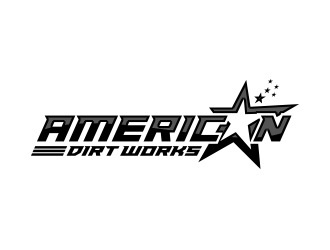 American Dirt Works LLC logo design by MarkindDesign