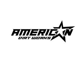 American Dirt Works LLC logo design by MarkindDesign
