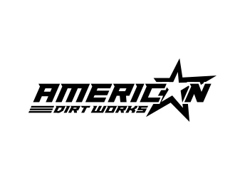 American Dirt Works LLC logo design by MarkindDesign