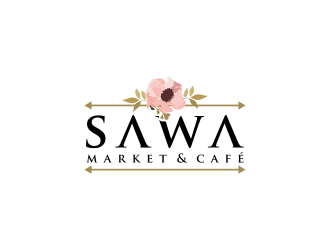 Sawa Market & Cafe  logo design by semar