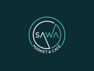 Sawa Market & Cafe  logo design by hopee
