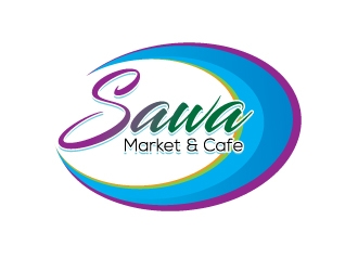 Sawa Market & Cafe  logo design by dshineart