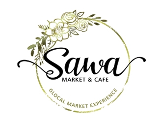 Sawa Market & Cafe  logo design by ingepro