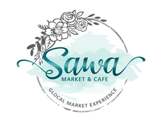 Sawa Market & Cafe  logo design by ingepro