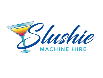 slushie machine hire logo design by BeDesign