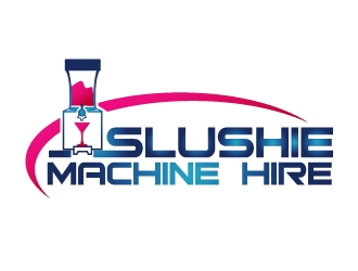 slushie machine hire logo design by PMG