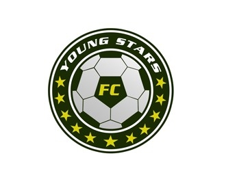 FC Young Stars logo design by bougalla005