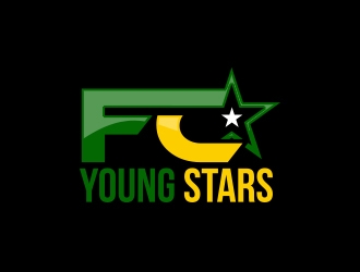 FC Young Stars logo design by MarkindDesign