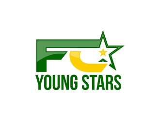 FC Young Stars logo design by MarkindDesign