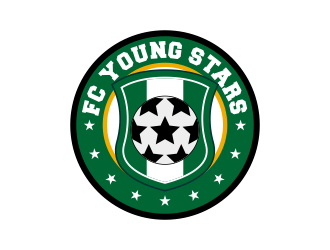 FC Young Stars logo design by Kruger