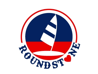 Roundstone Windsurfing logo design by uttam