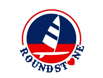 Roundstone Windsurfing logo design by uttam