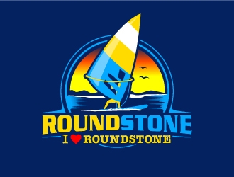 Roundstone Windsurfing logo design by dasigns