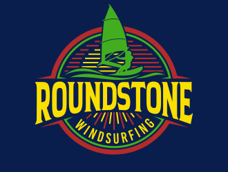 Roundstone Windsurfing logo design by Dakon