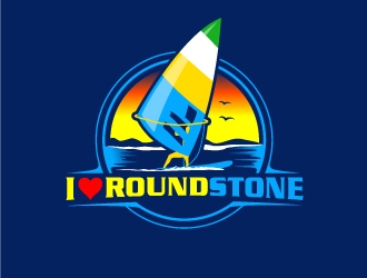 Roundstone Windsurfing logo design by dasigns