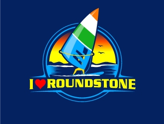 Roundstone Windsurfing logo design by dasigns