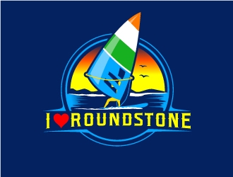 Roundstone Windsurfing logo design by dasigns