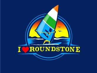 Roundstone Windsurfing logo design by dasigns