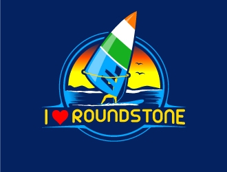 Roundstone Windsurfing logo design by dasigns