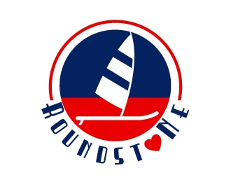 Roundstone Windsurfing logo design by uttam