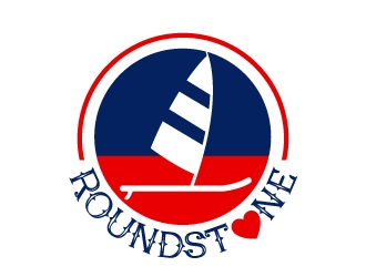 Roundstone Windsurfing logo design by uttam