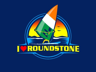 Roundstone Windsurfing logo design by dasigns