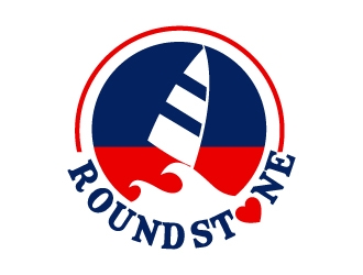 Roundstone Windsurfing logo design by uttam
