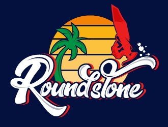 Roundstone Windsurfing logo design by Suvendu