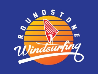 Roundstone Windsurfing logo design by REDCROW