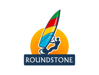 Roundstone Windsurfing logo design by SmartTaste
