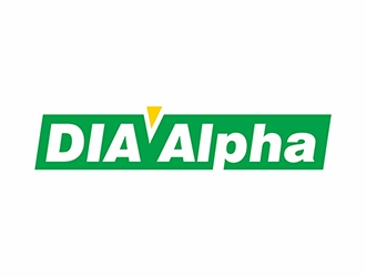 DIA Alpha logo design by gitzart