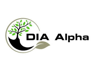DIA Alpha logo design by jetzu