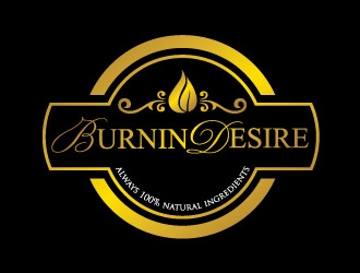 Burnin Desire logo design by REDCROW
