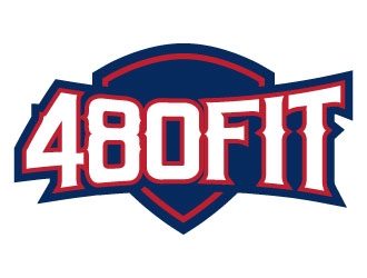 480Fit logo design by daywalker