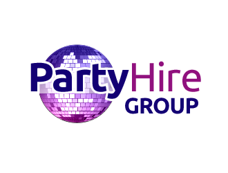 Party Hire Group logo design by BeDesign